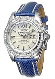 Breitling A4935053-A591-143Z Cockpit White Mother-of-Pearl Dial Leather Lizard Men's Automatic Chronometer Watch