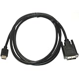 DLT 2 m�tres C�ble HDMI - DVI Adaptateur secteur - de qualit� sup�rieurepar DLT