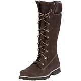 Timberland Girls Classic Tall Lace Up w/ Side Zip B