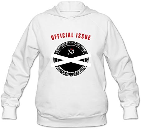 WSWET Official Issue Xo The Weeknd Ovoxo Hoody M White For Women
