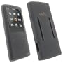 igadgitz Silikon H�lle Etui Case Schutzh�lle Tasche Skin in Transparent Klar f�r MP3-Players Sony Walkman NWZ-E453/E454/E455/E463/E464 + Display Schutzfolie