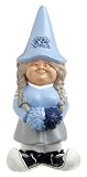 NCAA North Carolina Tarheels Cheerleader Garden Gnome