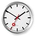 NEXTIME (�l�N�X�^�C��) �|�����v B&W Wall clock 30cm 'stripe' B1003001