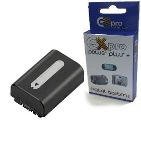 Ex-Pro EXACT Replacement Infolithium H Series NP-FH50, NPFH50 2 Year Warranty for Sony Infolithium Lithium Li-on Digital Camera Battery Sony Alpha DSLR-A230, A230, DSLR-A290, A290, DSLR-A330, A330, DSLR-A380, A380, DSLR-A390, A390