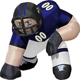 Huge 5' NFL Baltimore Ravens Lineman Inflatable Outdoor Yard Decoration