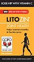 Litozin Joint Health Capsules 100% Natural Rose Hip with Vitamin C - 120 Capsules