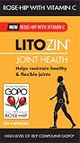 Litozin Joint Health Capsules 100% Natural Rose Hip with Vitamin C - 120 Capsules