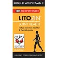 Litozin Joint Health Capsules 100% Natural Rose Hip with Vitamin C - 120 Capsules