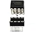 Texas Instruments TL082CP IC Operational Amplifier & 8-Pin Dip Sockets with Machined Contact Pins (Pack of 10)