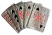 Mens "Royal Flush" Metal Lucky Collection Belt Buckle