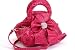 EyeCatchBags - Tia Patent Croc Clutch Style Diamante Evening Bag