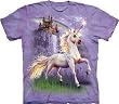 The Mountain Unicorn Castle Purple T-shirt