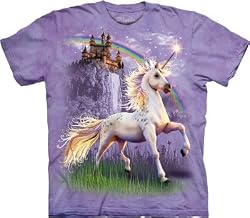 The Mountain Unicorn Castle Purple T-shirt