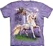The Mountain Unicorn Castle Purple T-shirt