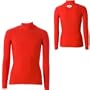 Under Armour Coldgear Mock Top - Boys' University Red/Graphite, L
