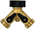 Gilmour 13 Brass 2-Way Connector