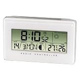 Produkt-Bild: Hama 00106928 Thermo-/Hygrometer "TH500", wei&szlig;