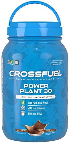 CrossFuel Power Plant 30 Vegan Protein, Chocolate, 1029g