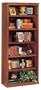 Huntington Cherry Six Shelf Bookcase 72"H Huntington Cherry
