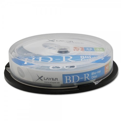 Diverse XLayer BD-R Rohlinge (4x Speed, 25GB, 10er Pack) Preisvergleich