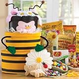Honey Bee Gift Tower - Gourmet Food Gift Basket