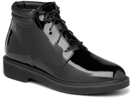 Rocky FQ00500-8 Men's Professional Dress High Gloss Chukka Black Duty Boot 10 M US