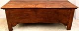 Antique French Country Trunk Coffee Table Steamer Chest