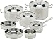 Magefesa Sibaris Stainless Steel 11 Piece, Cookware Set