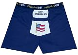 100% American boxer shorts for men