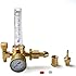 AGPtek&reg; Mig/Tig Welding Argon CO2 Flowmeter 10 to 60 cfh Regulator