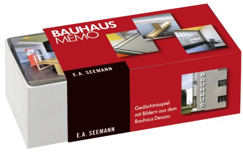 Seemann Bauhaus-Memo: Ged&auml;chtnisspiel mit Bildern aus dem Bauhaus Dessau