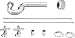 Bathroom Faucets Chrome Brass
Belle Foret BFNLS01CP Lavatory Angle Supply Kit, Chrome