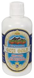 Dynamic Health Goji Gold- 100% Pure Organic Certified Goji Juice, 32-Ounce Bottle