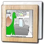 Review 3dRose LLC  / Early Homeland Security Report - 6 Inch Tile Napkin Holder