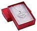 cocojewelry MOM Word Engraved Heart Love Pendant Necklace