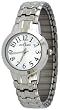 AK Anne Klein #10-9203SVSV Women's Easy Reading Expansion Stretch Band Watch