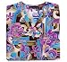 Cherokee Uniforms Micra Silk Print (Galia, Galactica, Midtown) V-neck Scrub Top