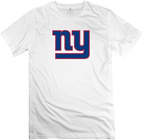 HEVANN Men's NFL New York Giants Tshirts XXL White