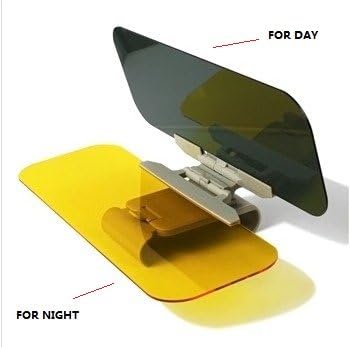 (High Quality !!)Dual-Lens Glare Shield for Day & Night (SET OF 2) DK-201