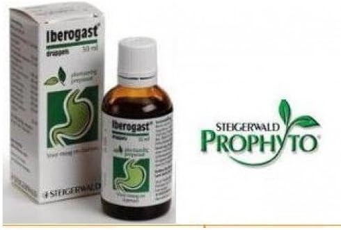 Steigerwald Iberogast Drops - Nervous Stomach, Acids, Gastrointestinal Spasms - Plant-Based 20Ml