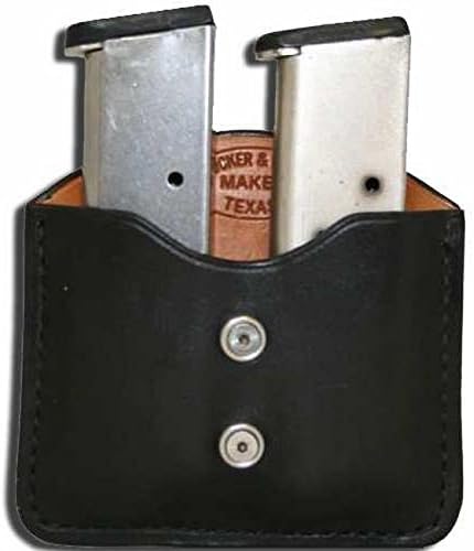R/H Tucker and Byrd Clip Double Mag Pouch Pouch - S&W M&P Shield Natural