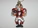 TEXAS LONGHORNS 3.5 NCAA Football Player CHRISTMAS ORNAMENT