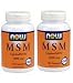 Now Foods M.s.m 1000mg Twinpack, 2x120 Capsules