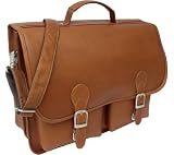 Piel Leather Executive Two Pocket Portfolio