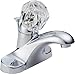 Delta Foundations B512LF Single Handle Centerset Lavatory Faucet, Chrome