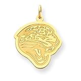 14K Jacksonville Jaguars Med Jaguar Head Charm