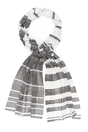 Autograph Lightweight Striped Scarf
