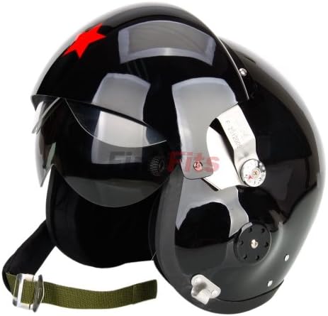 New Star Modular Flip up Dual-Visor Sun Shield Motorcycle Helmet Black