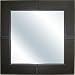 Alli Mirror - With Faux Leather Frame (Espresso) (27