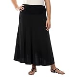 Mossimo® Black Plus Convertible Maxi Skirt - Ebony